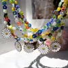 SOY Muy Bueno en Tierra Extranjera. Collar de Clavícula Flor Esmaltada Milenio del Mismo Estilo de Zhou Yutong