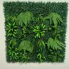 Parede de plantas simulada 100*100, parede de plantas verdes tridimensional, decoração com flores e grama artificiais, fundo verde, parede popular da internet