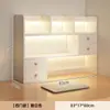 Prateleira de armazenamento de mesa, estante de mesa, armário de armazenamento de mesa, armário simples, pequena estante de vários níveis para casa e escritório