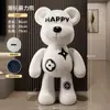 Decoración de Sala de Estar Oso Violento de Moda, Adorno de Pie de Gama Alta y Elegante Junto al Mueble de TV, Regalo de Inauguración de Casa