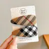 Pinzas para el pelo de felpa lindas de otoño e invierno para mujer, pinzas de alta gama y exquisitas, clips de pico de pato con flores de moda coreana, accesorios para el cabello versátiles