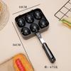 Sartén para Takoyaki de 12 Agujeros Herramienta para Barbacoa de Huevos de Codorniz Molde Desmontable para Hornear Huevos de Camarón Horno