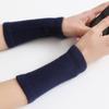 Absorbente de Sudor Adulto Talla Promedio Enrollable Talla Promedio Protección de Muñeca Algodón Tejido Cinco Dedos Muñeca Elástico Universal Bádminton Absorbente de Sudor