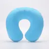 Jaqueta Curta de Pelúcia Removível Transfronteiriça, Almofada Inflável em Forma de U, Confortável Proteção para o Pescoço, um Bom Companheiro para Viagens, Escritório e Cochilos em Casa