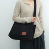 Bolso de lona cruzado, bolso bandolera, maletín portátil para mujer, bolso de mano para negocios, bolso para documentos A4, bolso para estudiantes.