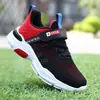 Fábrica de Jinjiang Zapatos Nuevos para Niños Zapatos Deportivos de Primavera para Niños Niños Niñas Flyknit Transpirables Zapatos Casuales Zapatos para Correr para Niños Grandes y Medianos