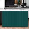 Cortina Cubierta para Gabinete de Cocina de Color Sólido Cortina Cubierta para Gabinete Feo Cortina de Puerta Cortina para Zapatero Estante de Almacenamiento Cortina de Tela Decorativa para Gabinete Cinta Mágica