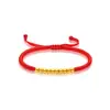 Pulseira de Ouro Puro 999 Fivela da Paz Shenzhen Shuibei Ouro Duro 3D Pulseira Trançada DIY para Casal Presente 520 para Namorada