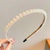 Diadema de Perlas Artificiales para Niñas Pasador de Cumpleaños de Princesa Accesorios para el Cabello de Niña Florista Diadema sin Apretar para Niñas Diadema Estilo Bosque de Hadas