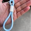 Cordão para copo de água direto da fábrica corda portátil para copo térmico corda para copo de plástico corda para garrafa de água cordão com anel de silicone para garrafa de água