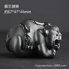Jade Hetian de Xinjiang Safira Pixiu Peça de Mão Safira Material Fino Casco de Tartaruga Dragão Peça de Mão Suprimento ao Vivo
