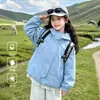 Tutu Elefantito Ropa Infantil Chaqueta para Niñas 2026 Otoño Invierno Nueva Chaqueta Exterior Impermeable Cortavientos para Niños