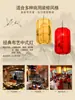 Moderna Nueva Lámpara de Araña de Linterna China Estilo Chino Linterna de Tela Pintada a Mano Pasillo de Casa de Té Restaurante Hotel Pasillo Lámpara de Araña