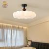 Lâmpada LED de Proteção Ocular de Espectro Total Estilo Creme Médio Lâmpada de Teto para Quarto Restaurante Estilo Nanyang Quarto de Princesa Estudo Lustre
