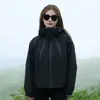 Chaqueta Corta Soft Shell Tres en Uno Otoño e Invierno Exterior Cortavientos e Impermeable Chaqueta de Aspecto Súper Ropa para Viajes y Montañismo