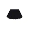 Saia Curta Meia-Calça Xadrez Florido de Verão Feminina Petite Moda Casual Cintura Alta Evasê Menina Quente Antiexposição Fofa