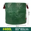 Bolsas de Basura, Bolsas de Hoja de PP, Bolsas para Hojas con Recogedor Semi-Circular, Recogedores de Basura, Bolsas de Almacenamiento Variadas Plegables Redondas de Gran Capacidad