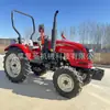 Trator Agrícola de Quatro Rodas Dongfeng 504 com Potente Enxada Rotativa para Escavação, Trator Agrícola de Tração nas Quatro Rodas