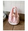 2025 Novo Estilo Bolsa Estilo Preguiçoso Bolsa Tote de Nylon Feminina Roupa de Trabalho Versátil Simples de Ombro Axila Transversal Bolsas