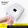 Cross-border 66W unha fototerapia lâmpada armazenamento de energia tipo secador de esmalte bateria de lítio LED indução nail light