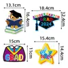Decoración Europea y Americana para Fiesta de Graduación de Jardín de Infancia, Inserciones para Jarrón, Suministros de Decoración para Jarrón de Ceremonia de Graduación para Niños