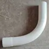 Tubo PVC Curvado, Tubo Curvado de Entrada para Cabo de Alimentação, Tubo de Proteção de Cabo Curva de 45 Graus 90 Graus, Cotovelo de Tubo de Alimentação