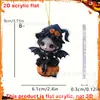 Halloween Transfronteiriço Desenho Animado Morcego Bruxa em Abóbora Acrílico 2D Carro Mochila Pingente Decoração