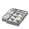 Ropa Interior sin Cubierta Tela a Cuadros Sujetador de Escritorio Ropa Interior Calcetines Caja de Almacenamiento Organizador Estilo Cajón Caja de Almacenamiento Juego de Seis Piezas