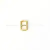 Hebilla Mini Carácter Japonés de 4.5mm Accesorios para Ropa de Muñecas Hebilla de Correa para Muñecas BJD Hebilla de Metal Hebilla de Cinturón Hebilla Rectangular Accesorios