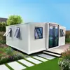 Casa Dobrável de Duas Asas, Casa Contêiner Dobrável Expansível e Móvel, Contêiner Expansível de Duas Asas