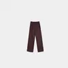 Pantalones Casuales de Pierna Ancha para Mujer, Otoño e Invierno 2026, Tencel y Lana, Anti-Arrugas, Caída Suave, Cintura Alta, Adelgazantes, Pierna Recta, para Mujeres Altas