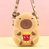 Fabricante Caricatura Capibara Bolso Cruzado Infantil para Niños Monedero de Silicona para Guardar Monedas Burbuja Venta al por Mayor Bolso de Hombro Único para Teléfono Móvil