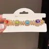 Collar Colgante Ovalado de Zirconia Nicho Lujo Ligero Diseño de Gama Alta Pulsera Temperamento de Moda Joyería de Mano Versátil para Mujeres