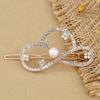 Horquilla coreana con forma de rana y diamantes de imitación, horquilla con perlas, flor, pinza lateral, dulce pinza superior, flequillo a juego, accesorios para el cabello para niños