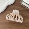 Horquilla de calabaza hueca con ácido acético para la nuca de mujer, pinza para el pelo con temperamento, pinza de tiburón avanzada, pinza para el pelo, accesorios para el cabello