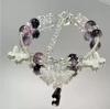 Xiaohongshu Recomienda Cuatro Paquetes de Pulseras Sueño de Mariposa, Dulce Diseño de Cristal, Pulseras de Regalo para el Día de San Valentín
