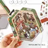 Stickers de Paisaje Infeel.Me Serie Temática de Negocios de Hoy Decoración Divertida para Diario de Ocio Pegatinas de Escena DIY