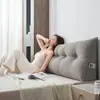 Almofada Triângulo de Veludo de Milho para Cabeceira de Cama Transfronteiriça Almofada de Bolsa Macia com Encosto Duplo Cama Removível e Lavável Proteção da Cintura Tatami