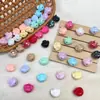 Color Sólido Acrílico Chapado AB Sombrero Cachorro Diy/Cadena para Teléfono Móvil Bolso Colgante Joyería Hecha a Mano con Cuentas Accesorios