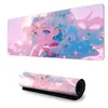 Mousepad Gamer Estilo Anime Extra Grande com Borda Costurada Meninos E-Sports Gaming Computador Grande Pad para Teclado Espessurado Antiderrapante