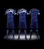 Uniforme de Fútbol de Verano Nuevo con Cuello en V Traje Uniforme de Equipo Placa Ligera Camiseta de Manga Corta para Hombres y Mujeres Traje de Entrenamiento Deportivo de Competición T1