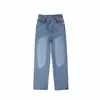 ZA2025 Ropa Nueva de Primavera para Mujer de Comercio Exterior Commuter Leisure Retro Nuevos Jeans de Pierna Ancha de Doble Botonadura