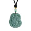 Colgante de tigre de jade ruso Husheng Wei Yu Pei para hombres y mujeres, colgante de tigre de jade birmano, colgante de tigre del zodíaco.
