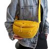 Bolsa de bolinho portátil ultraleve, bolsa feminina moderna, nova, simples, esportiva, para viagem, bolsa de ombro transversal para todos os dias