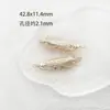 Joyería Artesanal Chapada en Oro Cobre Serie Animales DIY Pez León Mariposa Leopardo Pulsera Collar Colgante Accesorios Hechos a Mano