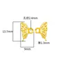Prata Esterlina S925 Asa de Borboleta Micro-Incustada Espaçador Feito à Mão DIY Pulseira de Espaçadores com Contas Pulseira de Cristal Acessórios de Joias