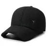 Gorra de Pato de Terciopelo Cálido de Invierno para Hombres, Tallas Grandes, para Personas de Mediana Edad y Mayores, Protección para los Oídos, Protección contra el Frío, Gorra de Béisbol para Hombres Mayores