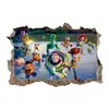 Comercio Exterior Transfronterizo Pegatina de Pared de Dibujos Animados Toy Story Pegatina de Diseño de Fondo para Habitación Infantil Autoadhesiva Impermeable