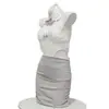 Ropa Interior Sexy Roja Puro Deseo Secretaria Falda Bodycon Tentación Sexy Uniforme Qqny Ropa de Dormir Conjunto de Abstinencia 2760