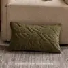 Cojín decorativo estilo madera vintage para sofá, sala de estar, cojín marrón, cojín de cabecera retro americano verde olivo, decoración suave para casa de huéspedes
